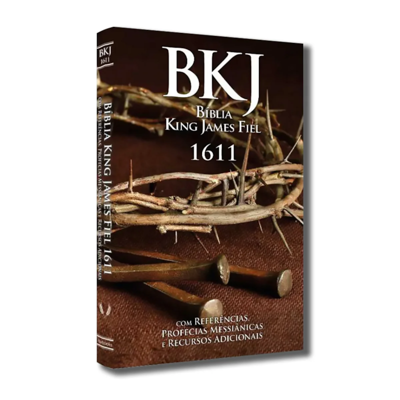 BÍBLIA BKJ ULTRAFINA C/ REF. PROFE. COROA UNIDADE