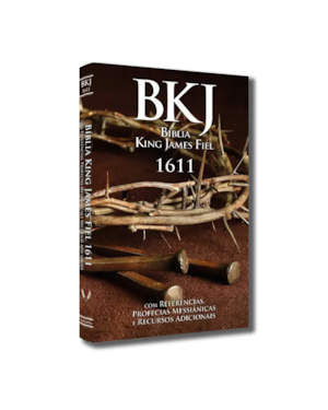 BÍBLIA BKJ ULTRAFINA C/ REF. PROFE. COROA UNIDADE