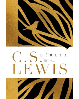 BÍBLIA C. S. LEWIS NAA, CAPA DURA PRETA, LEITURA PERFEITA
