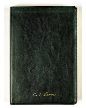 BÍBLIA C.S. LEWIS NAA, CAPA LUXO VERDE, LEITURA PERFEITA