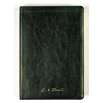 BÍBLIA C.S. LEWIS NAA, COURO-SOFT VERDE, LEITURA PERFEITA