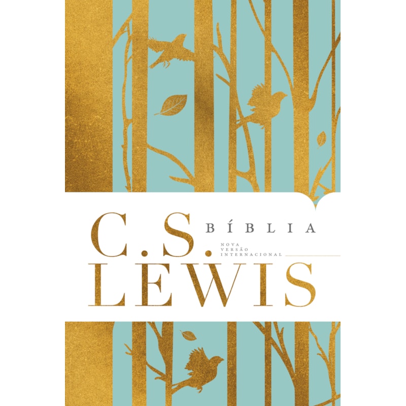 BÍBLIA C. S. LEWIS NVI, LETRA TRADICIONAL, FONTE LEITURA PERFEITA, CAPA DURA VERDE
