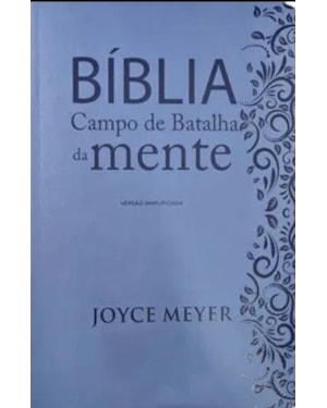 BÍBLIA CAMPO DE BATALHA DA MENTE - AZUL