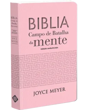 BIBLIA CAMPO DE BATALHA DA MENTE - ROSA