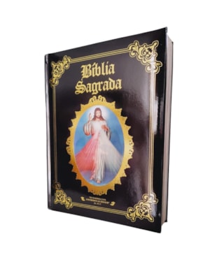 BÍBLIA CATÓLICA ILUSTRADA SAGRADA FAMÍLIA - CAPA PRETA