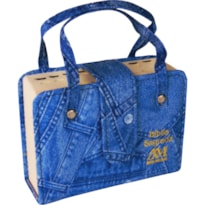 BÍBLIA COM ALÇA - BOLSO - JEANS