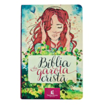 BÍBLIA DA GAROTA CRISTÃ NTLH, LETRA TRADICIONAL, CAPA FLEXÍVEL DE TECIDO AQUARELA