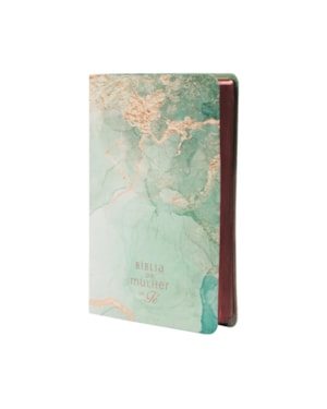 BÍBLIA DA MULHER DE FÉ NVI, LETRA TRADICIONAL, COM DEVOCIONAIS DE SHEILA WALSH, CAPA LUXO MARMORIZADA