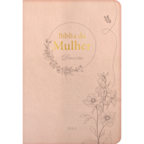 Bíblia da Mulher - Deus e elas | Caixa presente | champagne: Estudos, devocionais, comentários, mapas, linha do tempo, concordância |Ferramenta completa com recursos práticos e aplicação da palavra no dia a dia