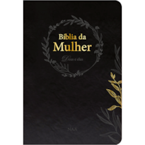 Bíblia da Mulher - Deus e elas | Preta: Estudos, devocionais, comentários, mapas, linha do tempo, concordância |Ferramenta completa com recursos práticos e aplicação da palavra no dia a dia