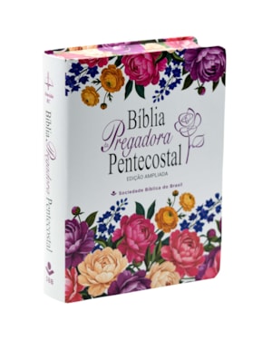 BÍBLIA DA PREGADORA PENTECOSTAL ARC, LETRA REGULAR, COM MAPA, CAPA COURO SINTÉTICO FLORIDA, EDIÇÃO AMPLIADA: ALMEIDA REVISTA E CORRIGIDA (ARC)