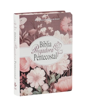 BÍBLIA DA PREGADORA PENTECOSTAL ARC, LETRA REGULAR, COM MAPA, TAMANHO GIGANTE, CAPA COURO SINTÉTICO ILUSTRADA: CINZA: ALMEIDA REVISTA E CORRIGIDA (ARC)