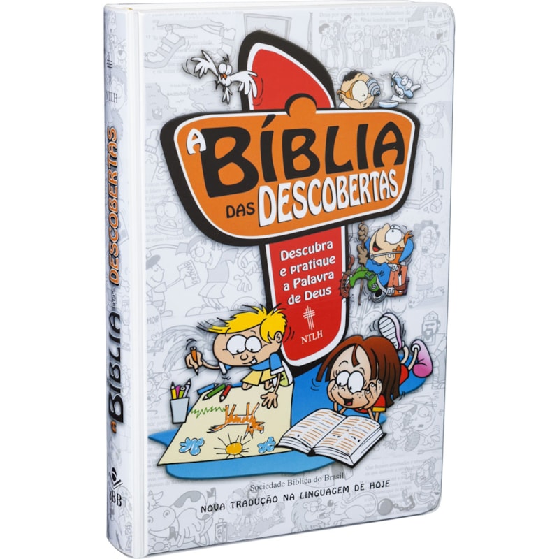 BÍBLIA DAS DESCOBERTAS NTLH, LETRA REGULAR, COM MAPA, CAPA DURA AZUL: NOVA TRADUÇÃO NA LINGUAGEM DE HOJE (NTLH)