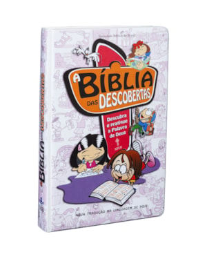 BÍBLIA DAS DESCOBERTAS NTLH, LETRA REGULAR, COM MAPA, CAPA DURA ROSA: NOVA TRADUÇÃO NA LINGUAGEM DE HOJE (NTLH)