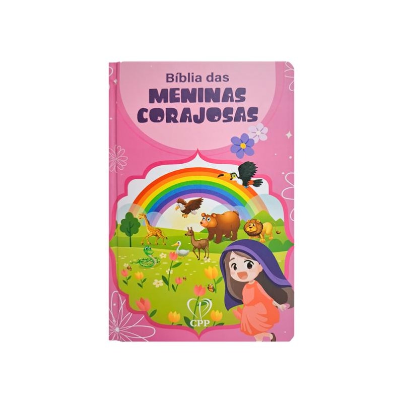 BÍBLIA DAS MENINAS CORAJOSAS - CAPA DURA - ROSA