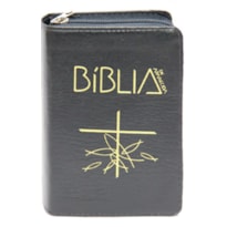 BIBLIA DE APARECIDA BOLSO - ZIPER PRETA