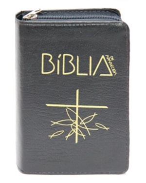 BIBLIA DE APARECIDA BOLSO - ZIPER PRETA