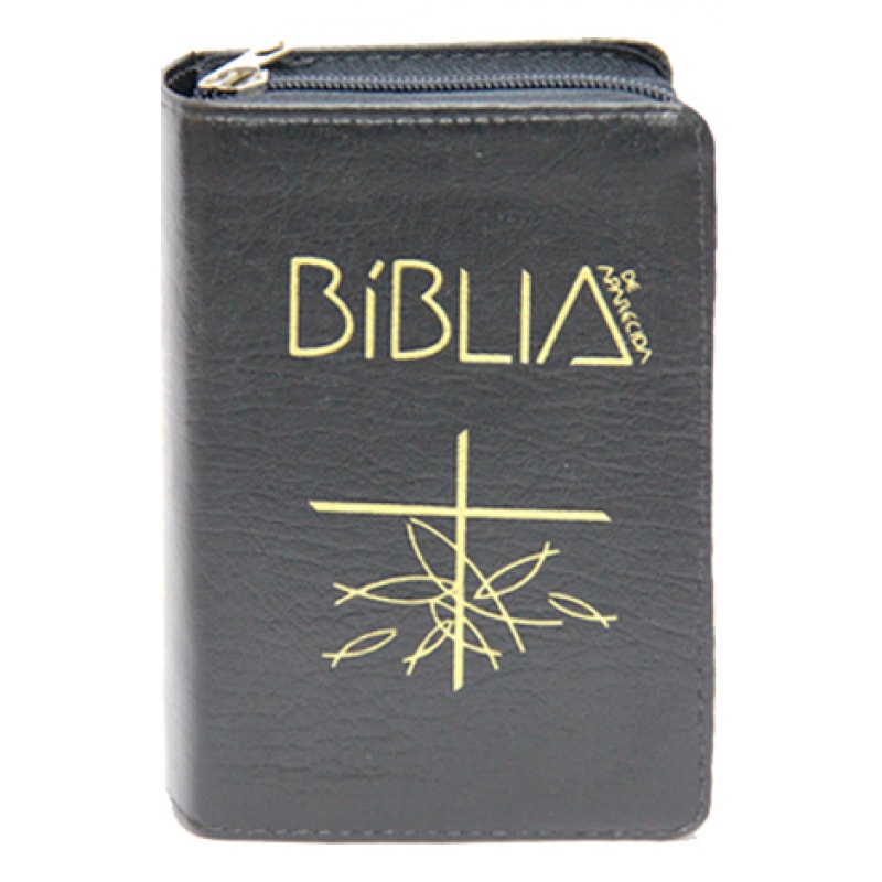 BIBLIA DE APARECIDA BOLSO - ZIPER PRETA