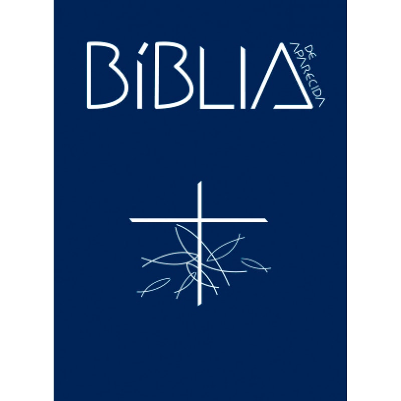 Biblia de aparecida capa cristal