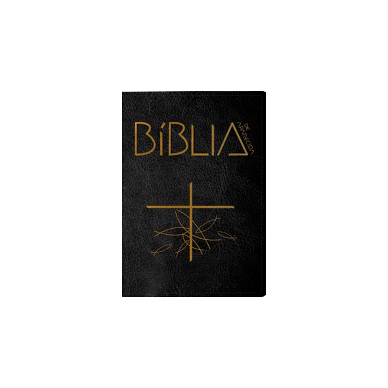 BIBLIA DE APARECIDA MÉDIA - ZÍPER AZUL