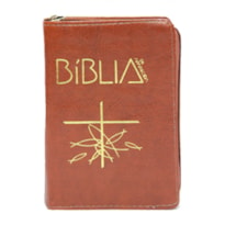 BIBLIA DE APARECIDA MÉDIA - ZÍPER MARROM