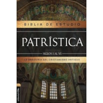 BIBLIA DE ESTUDIO PATRÍSTICA TAPA DURA SIN ÍNDICE