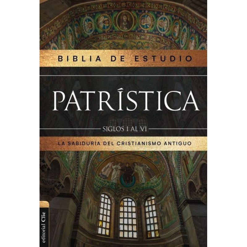 BIBLIA DE ESTUDIO PATRÍSTICA TAPA DURA SIN ÍNDICE