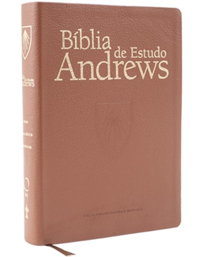 BÍBLIA DE ESTUDO ANDREWS (LUXO - MARROM)
                                                                