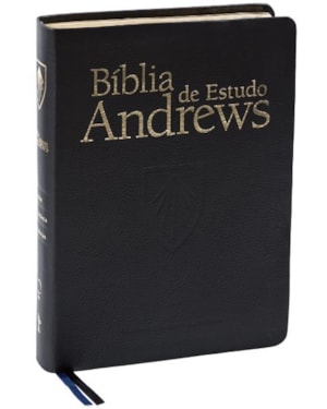 BÍBLIA DE ESTUDO ANDREWS (LUXO - PRETA)