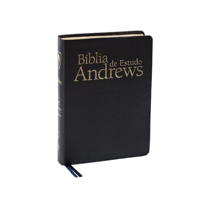 BÍBLIA DE ESTUDO ANDREWS (LUXO - PRETA)