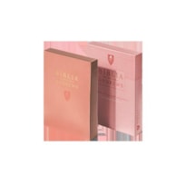 BIBLIA DE ESTUDO ANDREWS - NAA CAPA COURO ROSA