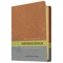 BIBLIA DE ESTUDO CRONOLOGICA APLICACAO PESSOAL TARJA VERDE