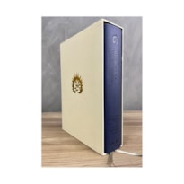 BÍBLIA DE ESTUDO DA FÉ REFORMADA - CAPA LUXO AZUL MARINHO E ESTOJO