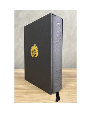 BÍBLIA DE ESTUDO DA FÉ REFORMADA - CAPA LUXO PRETO E ESTOJO