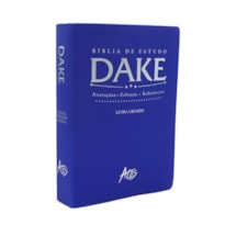 BIBLIA DE ESTUDO DAKE - AZUL