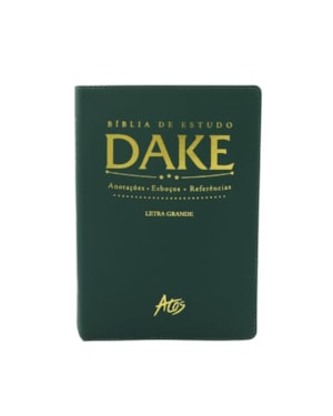 BIBLIA DE ESTUDO DAKE - VERDE