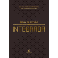BÍBLIA DE ESTUDO INTEGRADA NVI, LETRA TRADICIONAL, UMA PERSPECTIVA EM ORDEM CRONOLÓGICA DAS ESCRITURAS, CAPA LUXO MARROM
