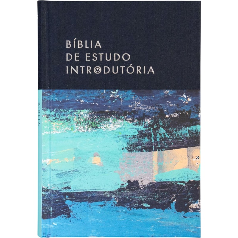 BÍBLIA DE ESTUDO INTRODUTÓRIA NVI, LETRA TRADICIONAL, FONTE LEITURA PERFEITA, CAPA DURA COM TECIDO AZUL