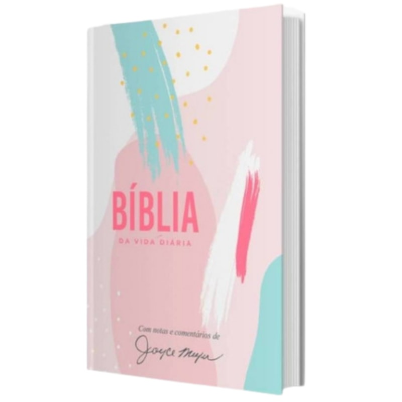 BÍBLIA DE ESTUDO JOYCE MEYER - ABSTRATA