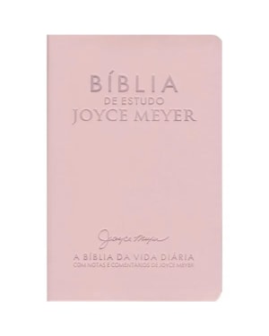 BÍBLIA DE ESTUDO JOYCE MEYER | NVI | LETRA MÉDIA | CAPA NUDE