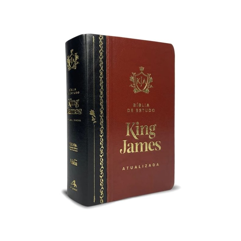 BÍBLIA DE ESTUDO KING JAMES ATUALIZADA | MARROM