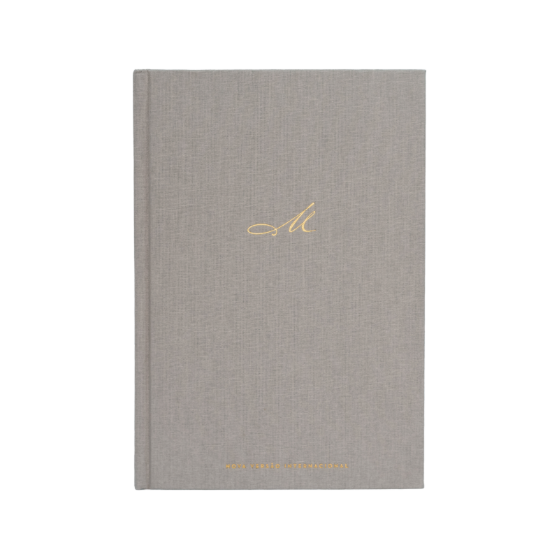 BÍBLIA DE ESTUDO MACARTHUR NVI, TECIDO SOBRE CAPA DURA, LEITURA PERFEITA