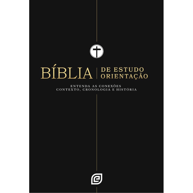 Bíblia de Estudo Orientação - Capa Black - Versão NVI 2001 (Nova Versão Internacional 2001): entenda as conexões, contexto, cronologia e história
