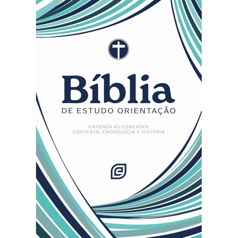 Bíblia de Estudo Orientação - Capa Blue Waves - Versão NVI 2001 (Nova Versão Internacional 2001): entenda as conexões, contexto, cronologia e história