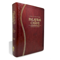 BIBLIA DE ESTUDO PALAVRAS-CHAVE LUXO MARROM (CLASSICA)
