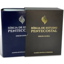 BIBLIA DE ESTUDO PENTECOSTAL GRANDE LUXO AZUL (EDICAO GLOBAL)