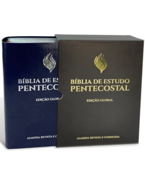 BIBLIA DE ESTUDO PENTECOSTAL GRANDE LUXO AZUL (EDICAO GLOBAL)