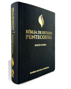 BIBLIA DE ESTUDO PENTECOSTAL GRANDE LUXO PRETA (EDICAO GLOBAL)