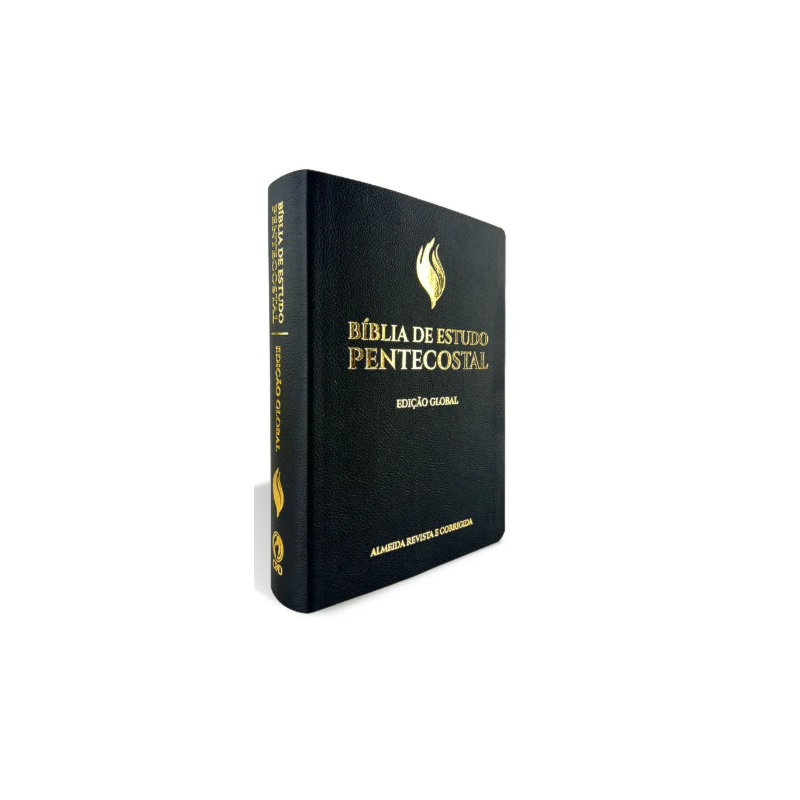 BIBLIA DE ESTUDO PENTECOSTAL GRANDE LUXO PRETA (EDICAO GLOBAL)