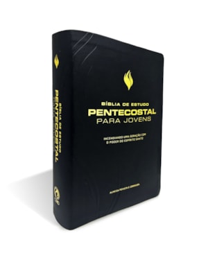 BÍBLIA DE ESTUDO PENTECOSTAL PARA JOVENS MÉDIA PRETA